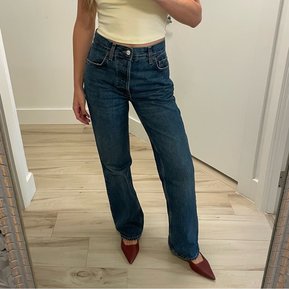 NWT Free People Dark Wash Jeans